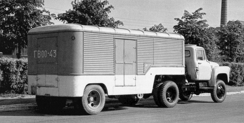 ГАЗ-66П образца 1958 года
